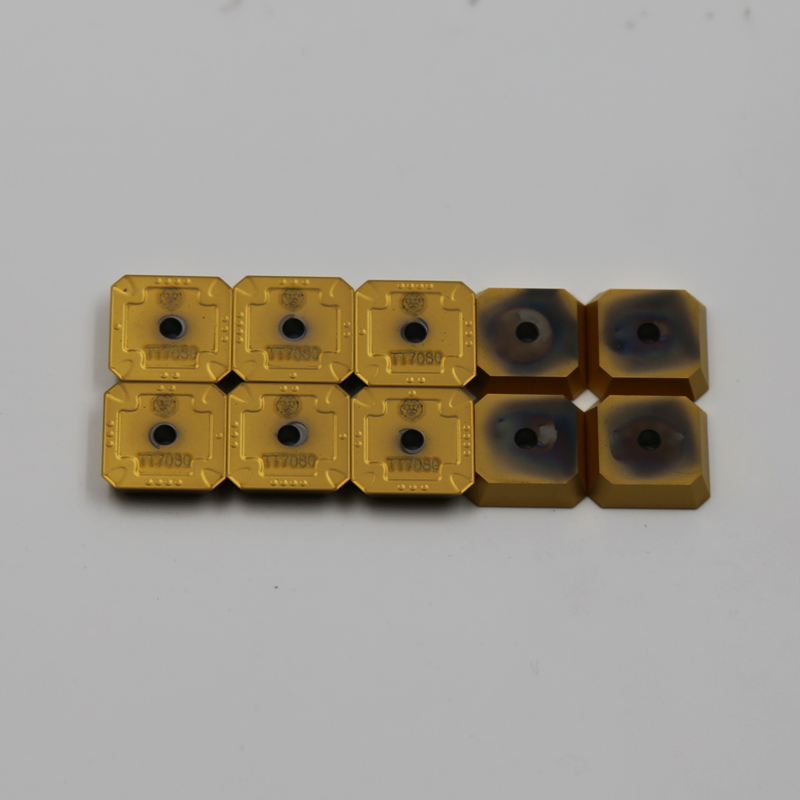 供應45°精銑刀片特固克SEKN 1203 AFTN-HPN TT7080 數控精銑刀片